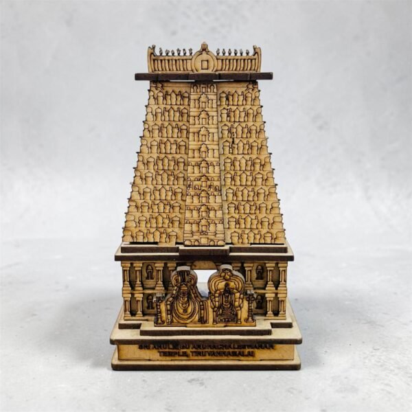 Arunachalam Gopuram Miniature 4inch | Sacred Temple Decor Gift for Home
