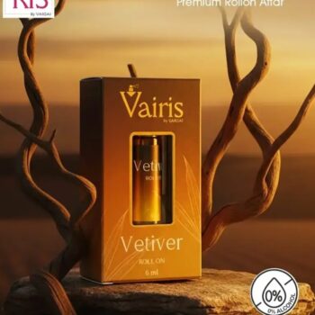 6ml Vettiver Attar Vairis Rollon Perfume