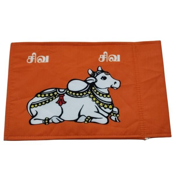 Premium Car Flag with Nandhi Design