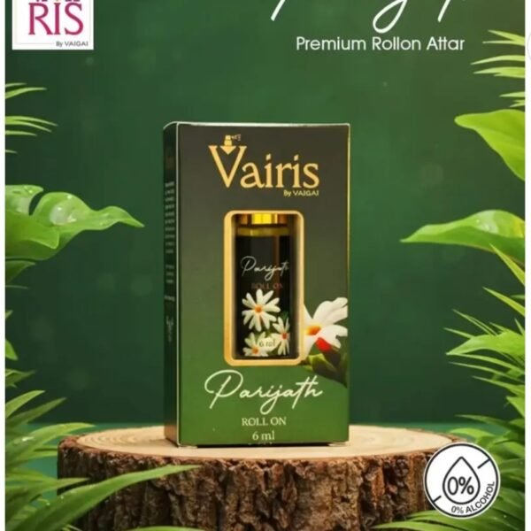 6ml Parijath Attar Vairis Rollon Perfume