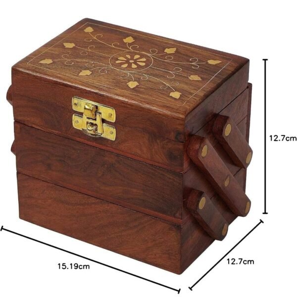 3 Layer Wooden Box