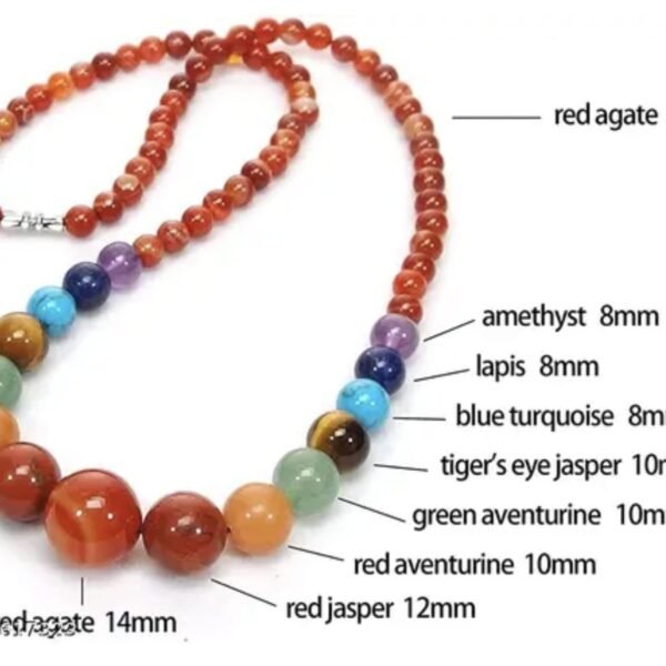 Semiprecious stones mala